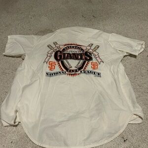 San Francisco Giants vintage logo 7 beach shirt